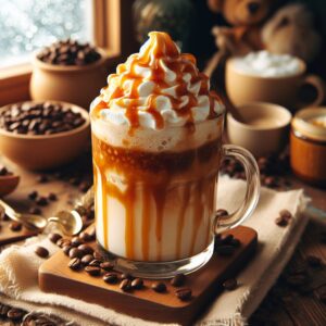 طرز تهیه کارامل فراپوچینو استارباکسی