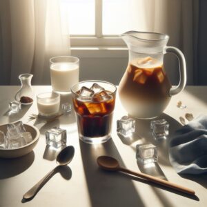 طرز تهیه آیس کافی سریع